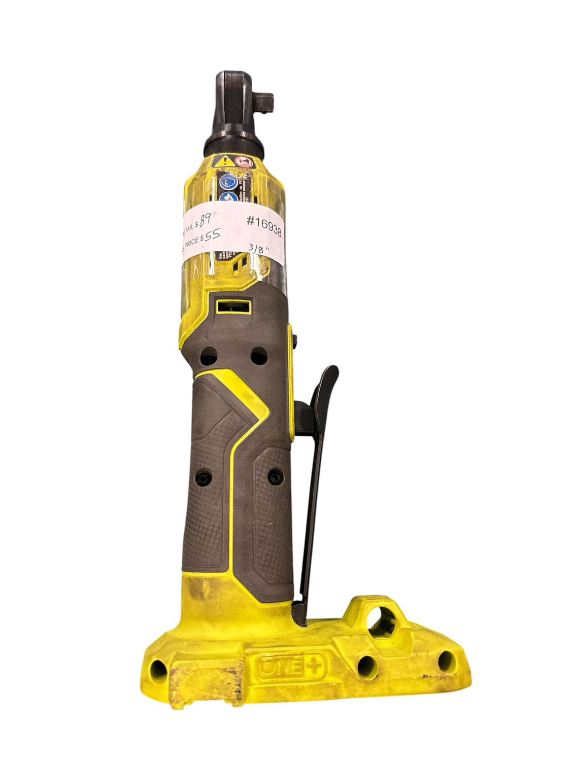 RYOBI ONE+ 18V Cordless 3/8 in. 4-Position Ratchet (Tool Only) P334