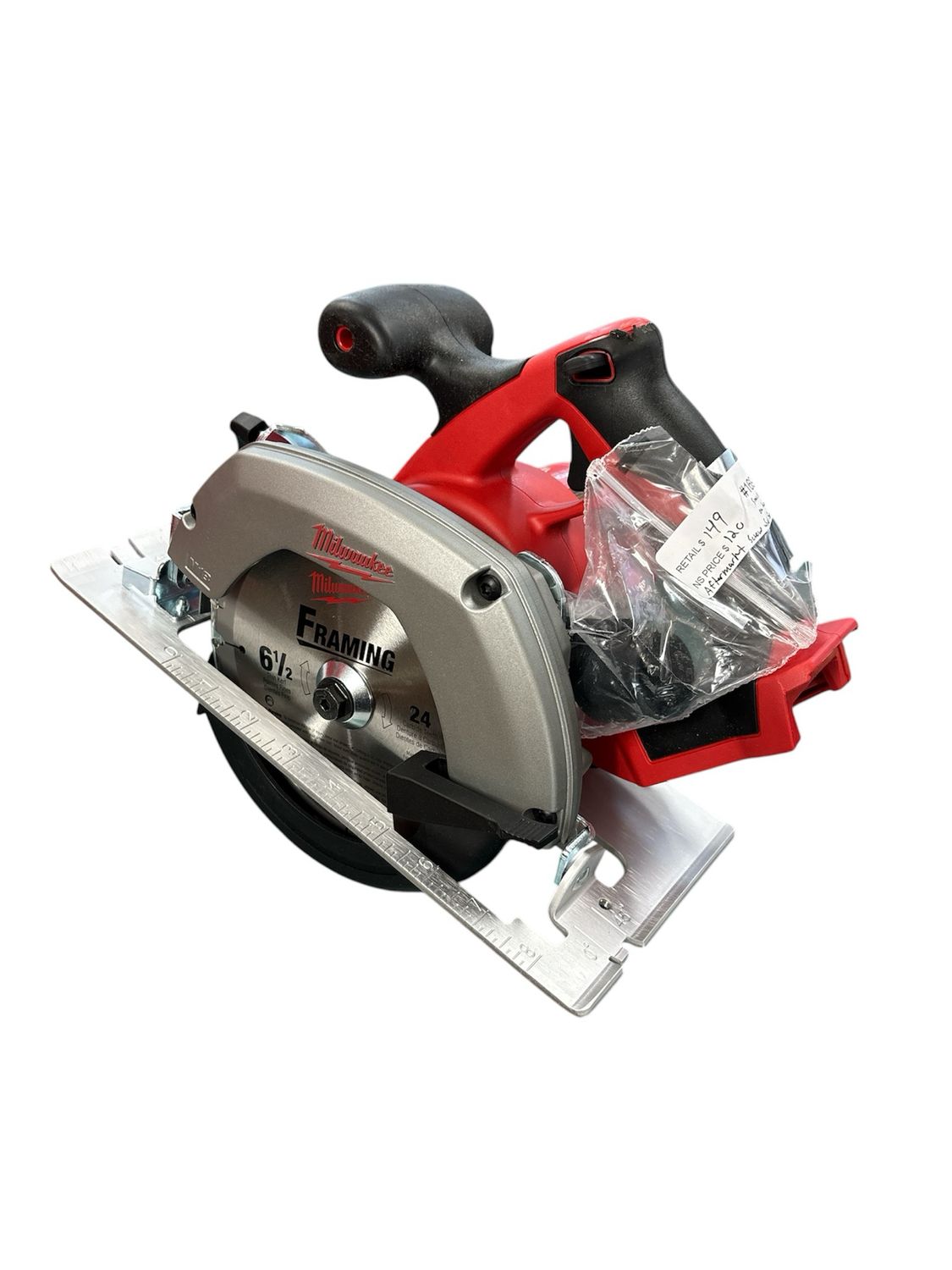 Milwaukee M18 18V Lithium-Ion Cordless 6-1/2 in. Circular Saw (Tool-Only) 2630-20  .