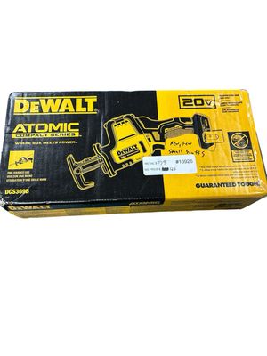 DEWALT ATOMIC 20V MAX Cordless Brushless Compact Reciprocating Saw (Tool Only) DCS369B .