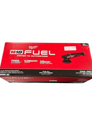 Milwaukee M18 FUEL18V Lithium-Ion Brushless Cordless 21MM DA Polisher (Tool-Only) 2685-20