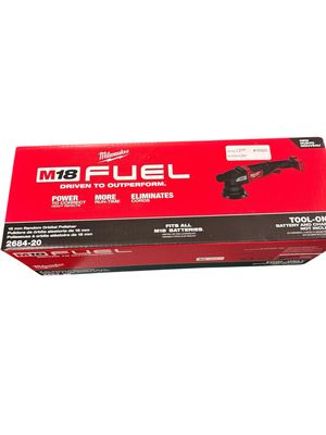 Milwaukee M18 FUEL18V Lithium-Ion Brushless Cordless 15MM DA Polisher (Tool-Only) 2684-20