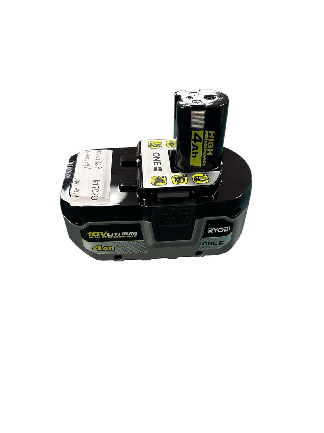 RYOBI ONE+ 18V 4.0 Ah Lithium-Ion HIGH PERFORMANCE Battery PBP004
