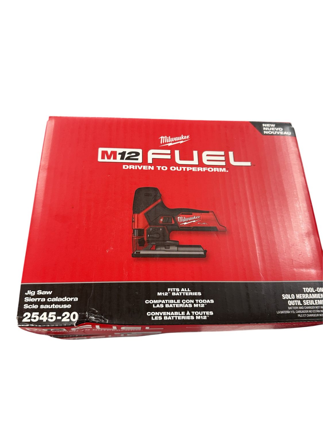 Milwaukee M12 12V Fuel Lithium-Ion Cordless Jig Saw (Tool-Only) 2545-20   .