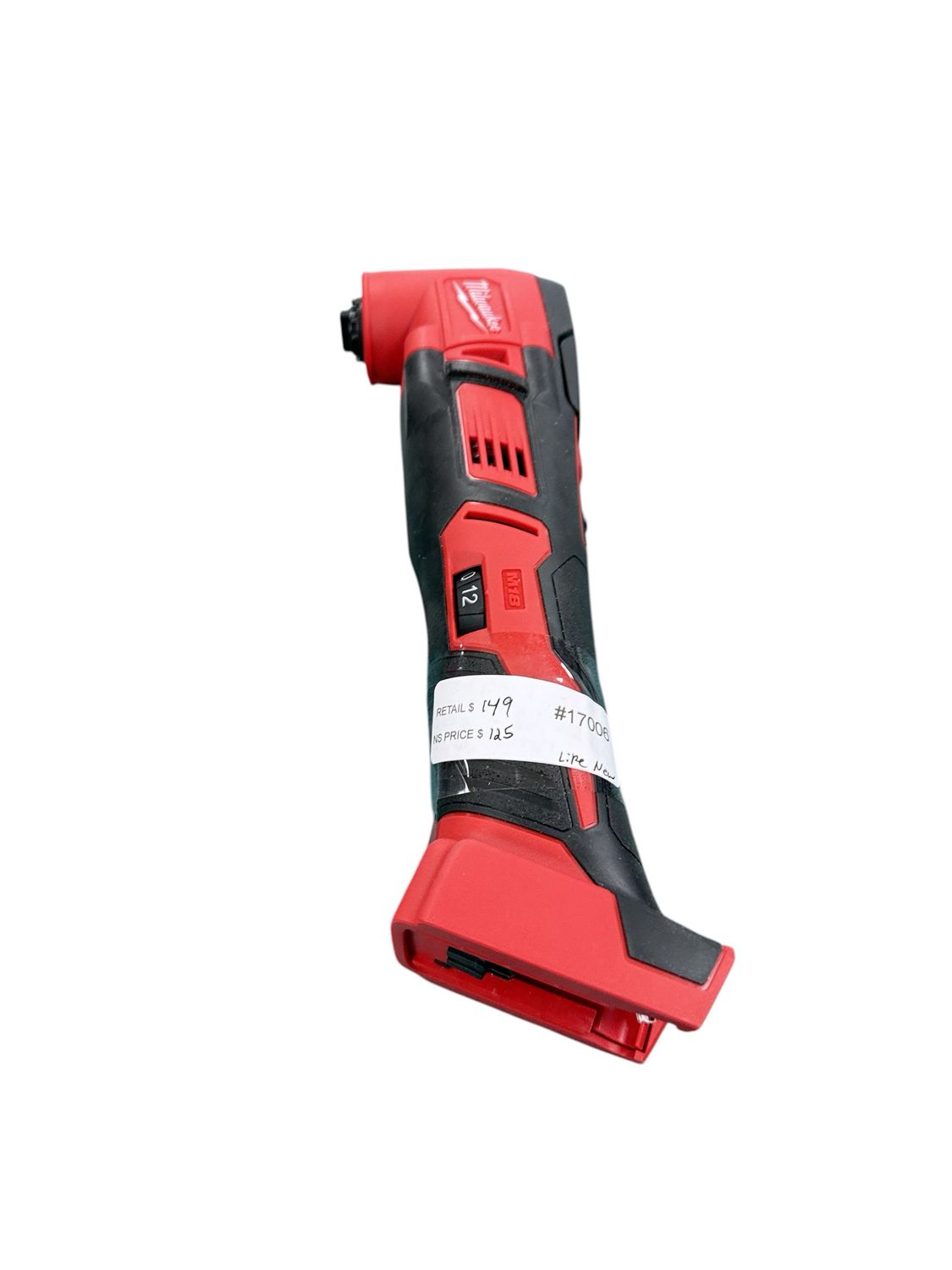 Milwaukee M18 18V Lithium-Ion Cordless Oscillating Multi-Tool (Tool-Only) 2626-20  .
