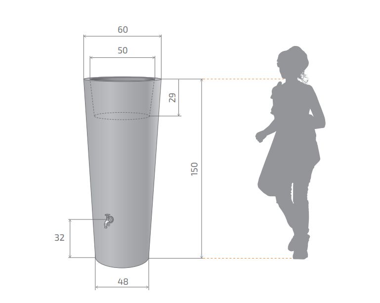 RAINPOT 285L