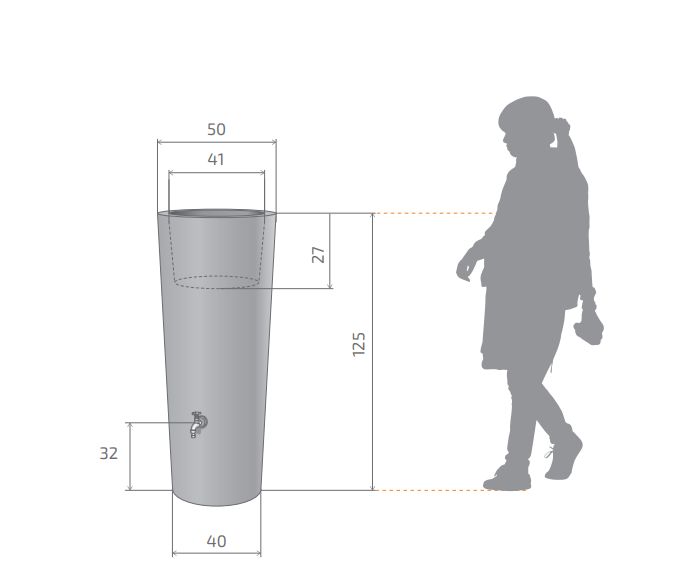 RAINPOT 165L