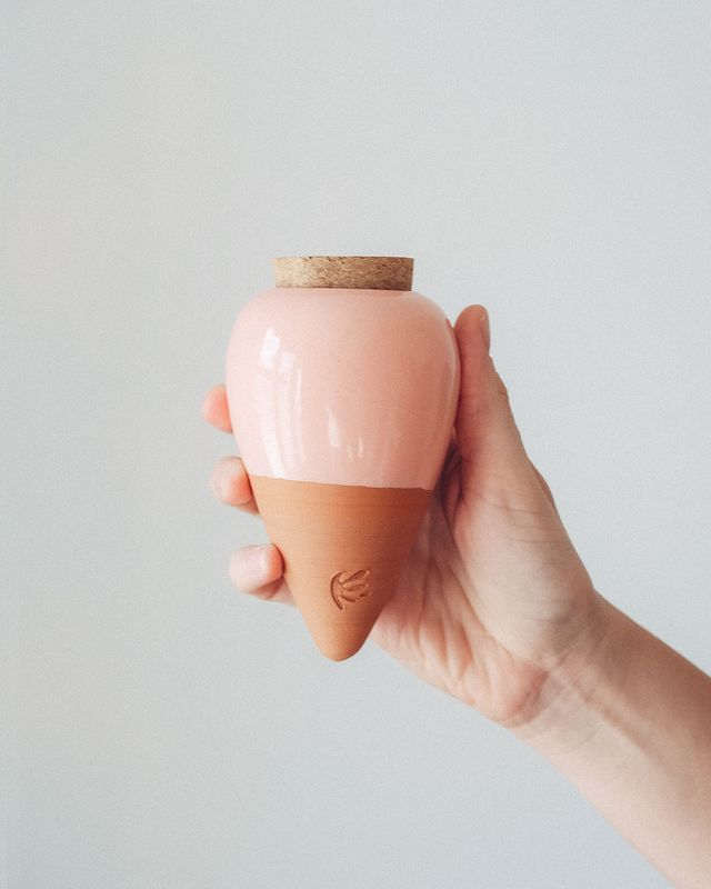 Olla Terracotta  Coral Pink