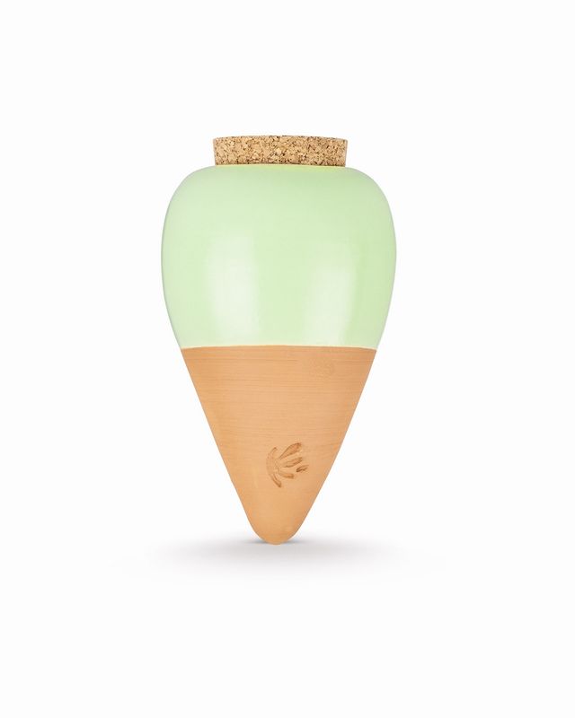 Olla Terracotta  Pastel Green