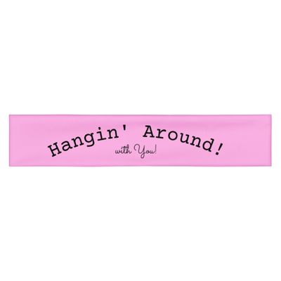 Stretchy SweatBand Hangin' Around!