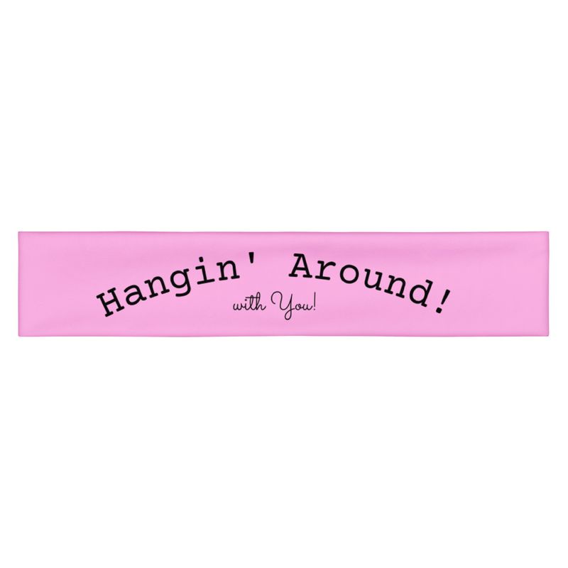 Stretchy SweatBand Hangin' Around!