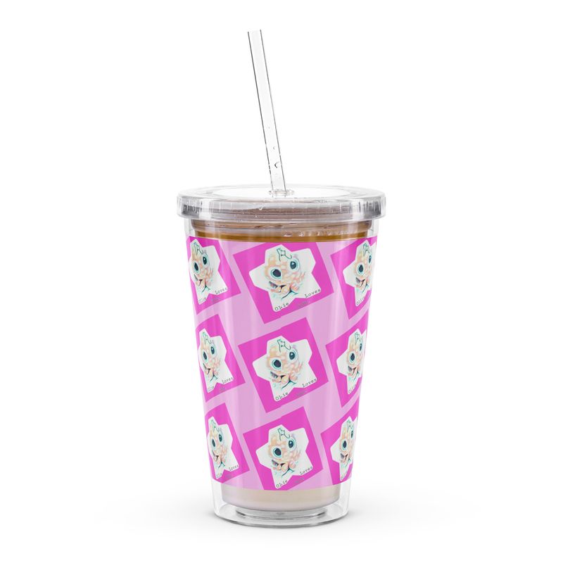 Ollie Loves You Tumbler in Pink!
