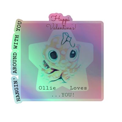 StickingAround Holographic Sticker!