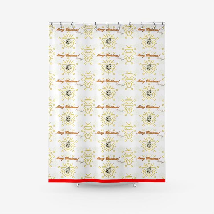 Happi Winter Ollidays Shower Cover!