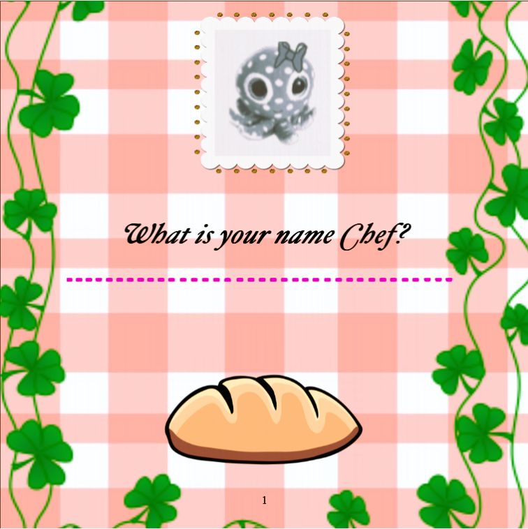 More than Five Stuffs for the Plate! Cook &amp; Bake with Ollie, Mammi &amp; Unicorn (s).