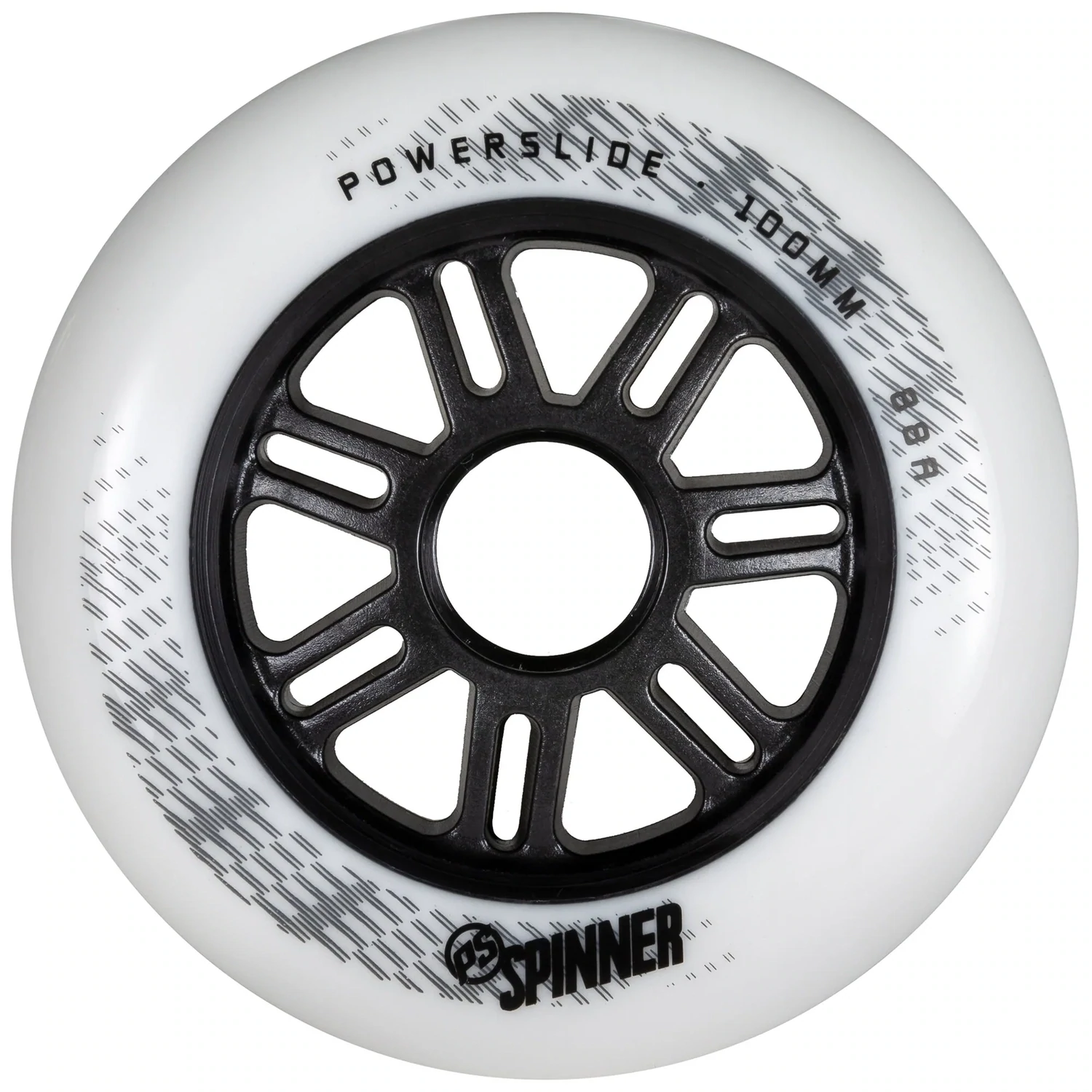 PowerSlide Spinner 100 mm./3vnt. White