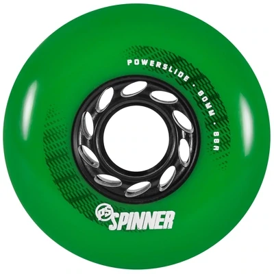 PowerSlide Spinner 80 mm./4vnt.Green