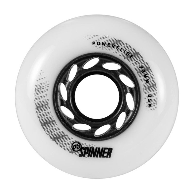PowerSlide Spinner 72 mm./4vnt.White