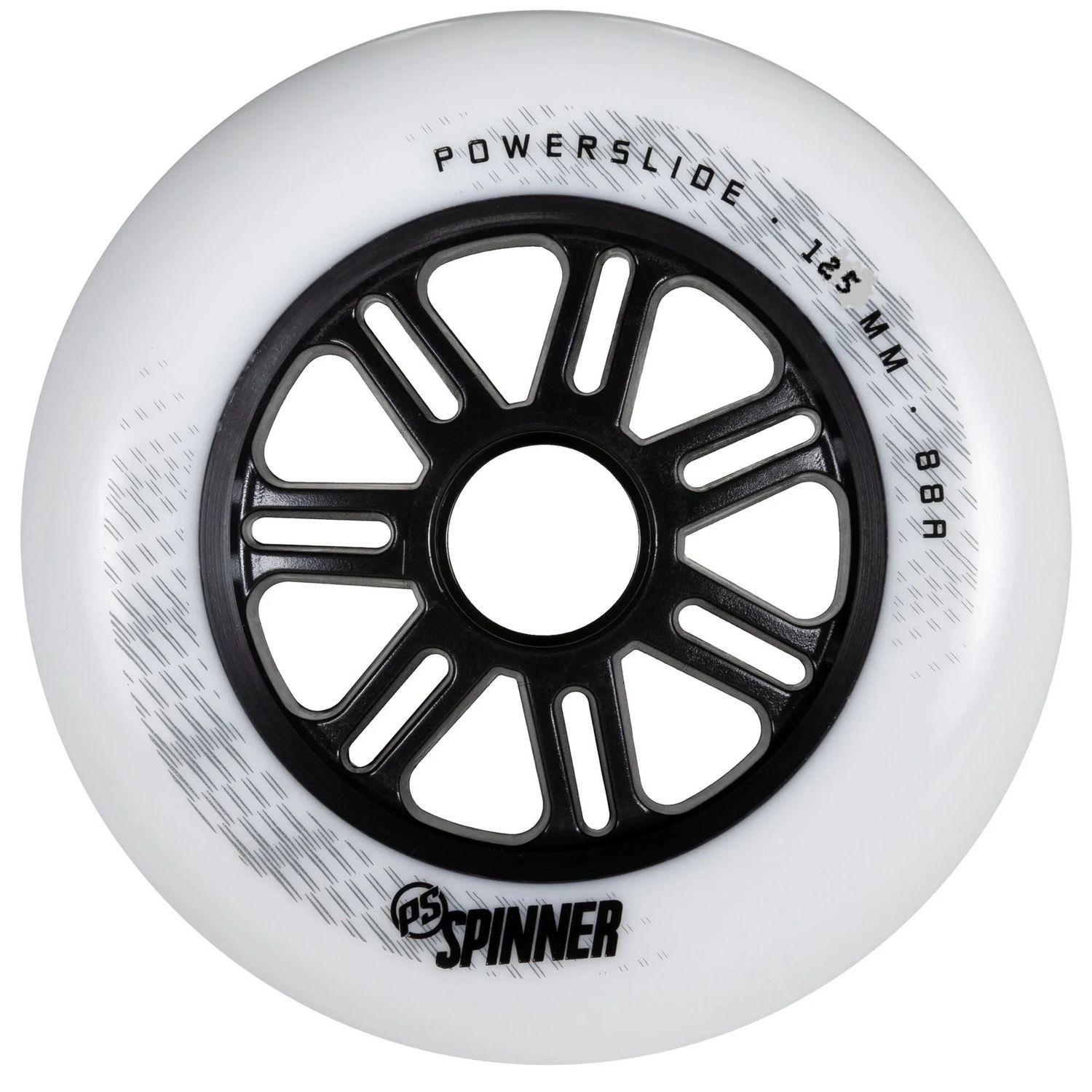 PowerSlide Spinner 125mm. White