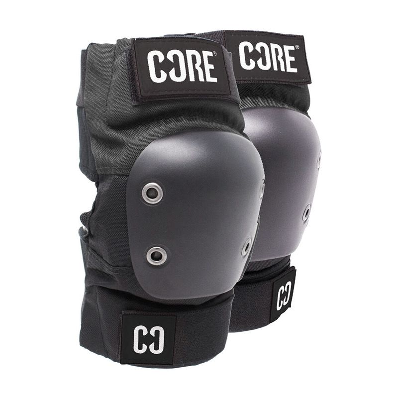 Core PRO alkūnių apsaugos. Juoda-pilka