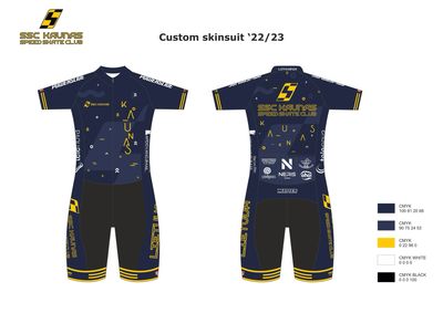 Greitojo riedėjimo atstovo kostiumas (skinsuite)
