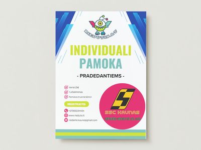 Individuali pamoka PRADEDANTIEMS 60 min.