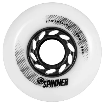 PowerSlide Spinner 76mm/4vnt.White