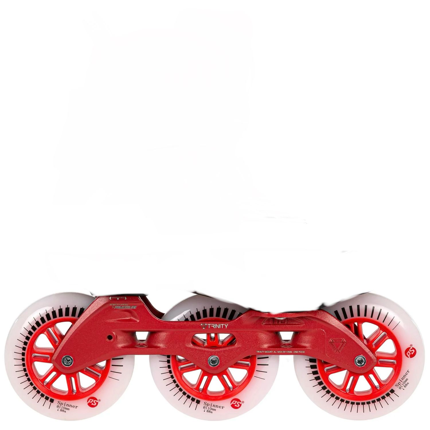 PowerSlide Next Trinity 3x110/ Red line važiuoklė