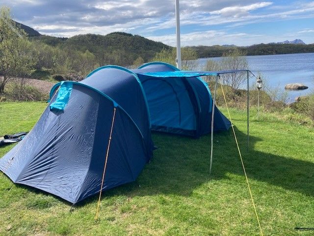 Rental of 4-person tent – 2x5 meters