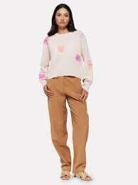 Brodie Flower Crew Top B-027 S24