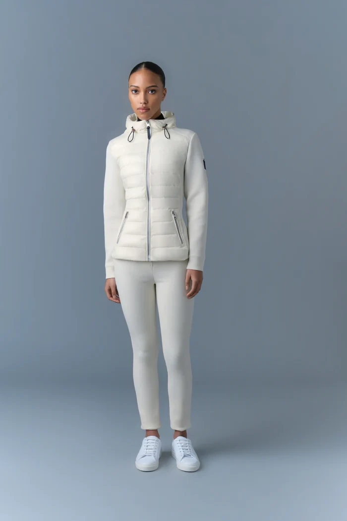 Mackage Della F25, Color: Cream, Size: XS