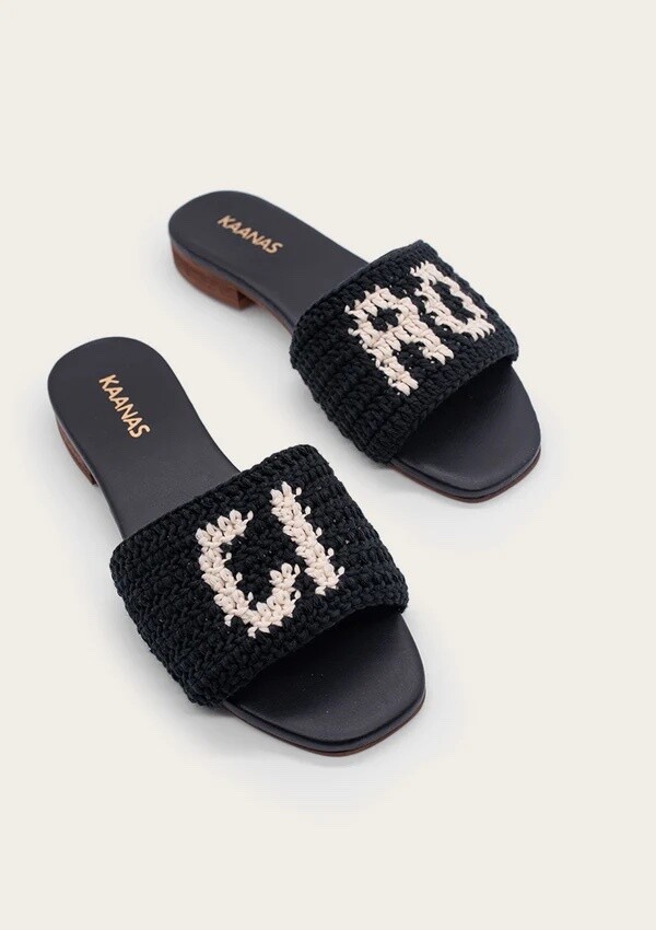 Kaanas Serin Crochet Flat S00174R S24