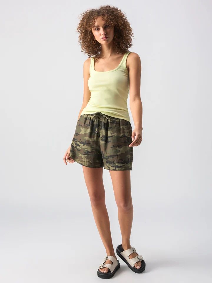 Sanctuary Breezy Camo Short CH033076AX S24