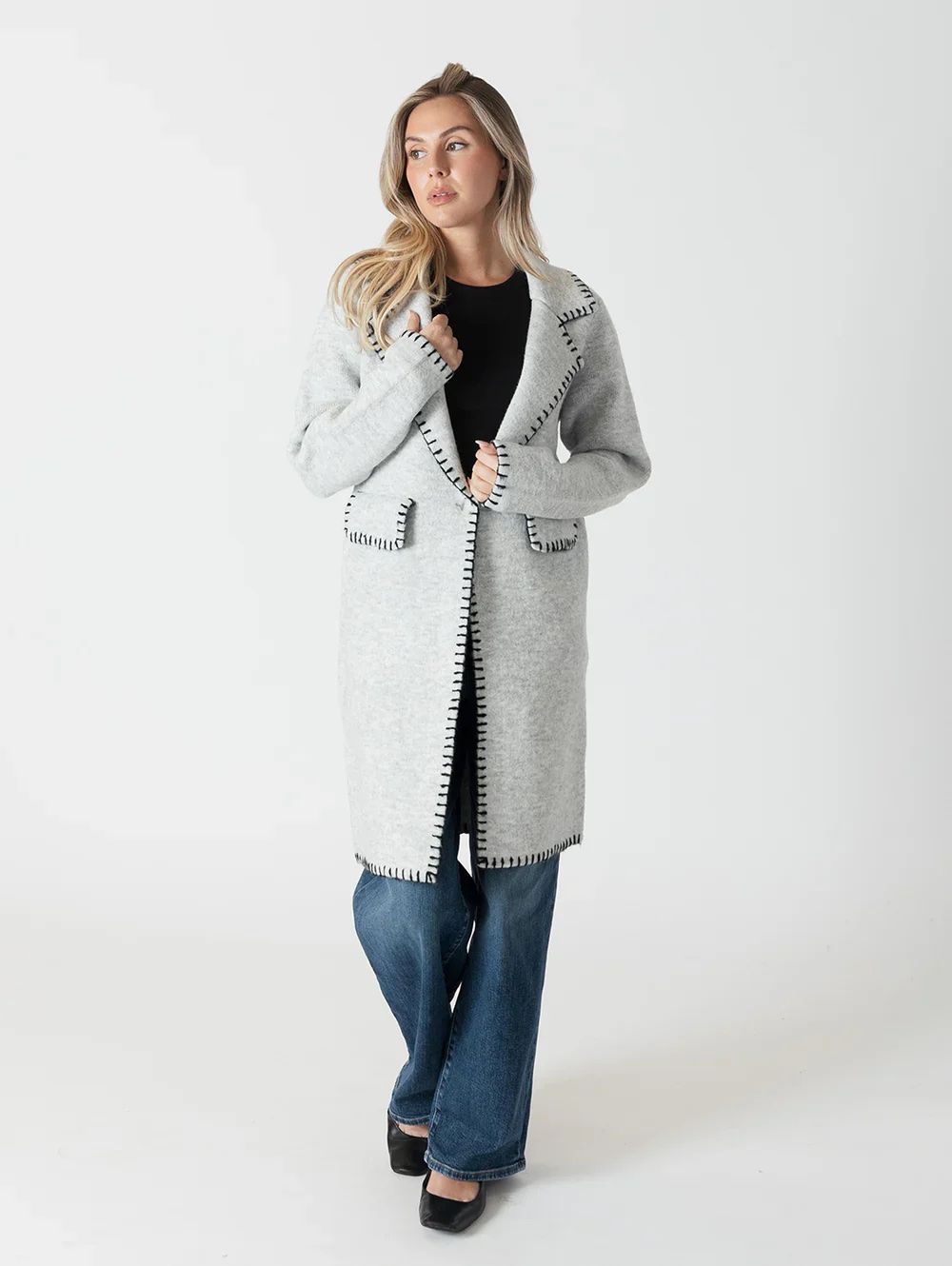 Lyla &amp; Luxe Knit Coat #fionastitch FA24