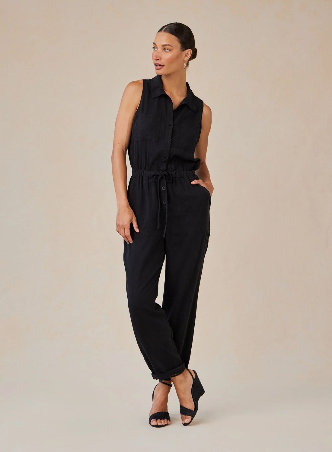 Bella Dahl Pocket Jumpsuit B6844-654-303