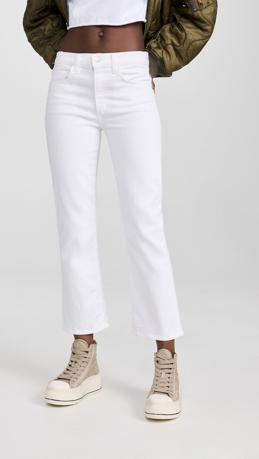 Joe&#39;s The Callie High Rise Cropped Boot DP2WHT5217 S25