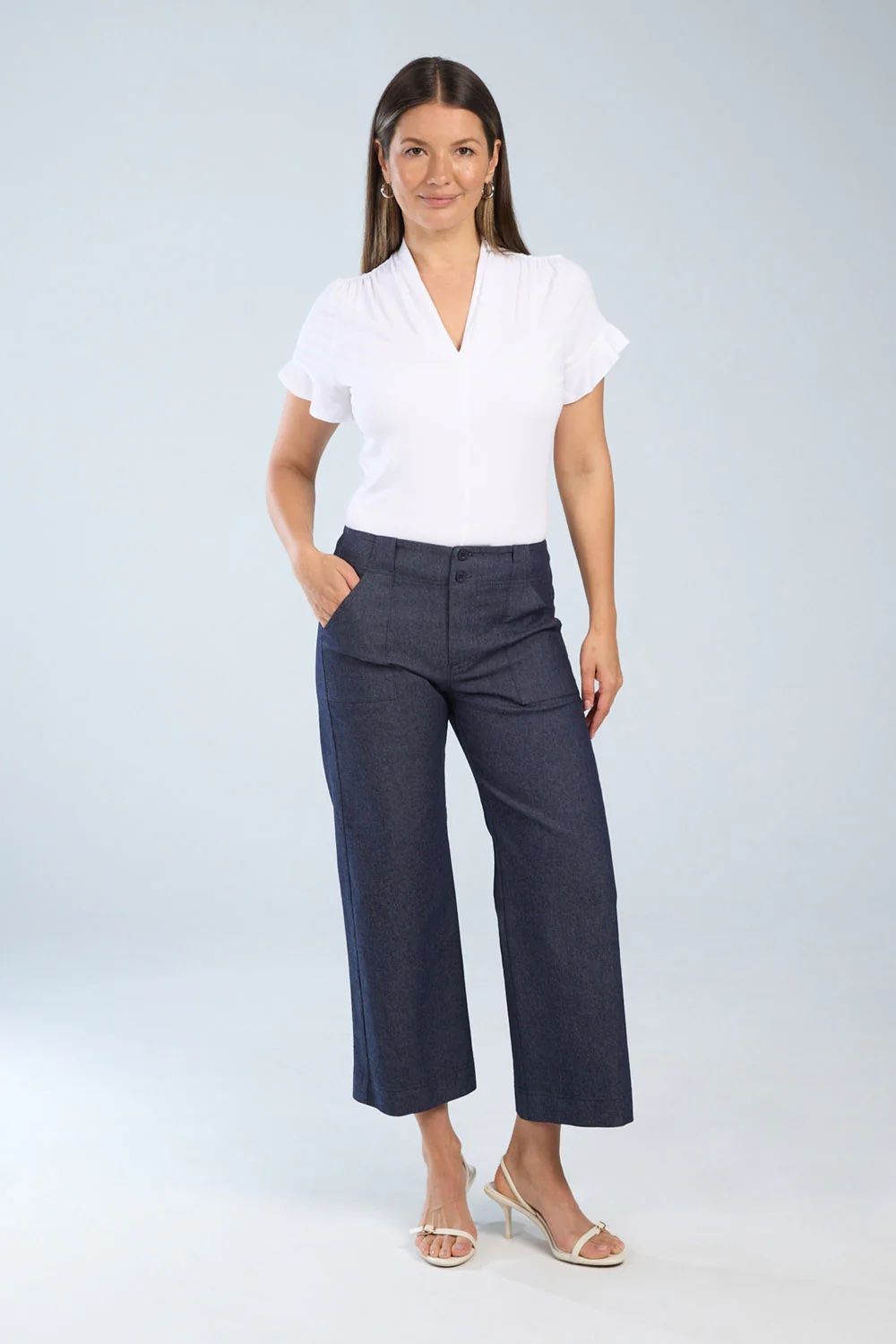 Brenda Beddome Ruffle Sleeve Slim 225 S25