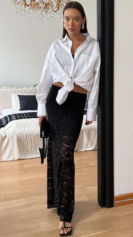 Charli Alba Lace Skirt 435246471