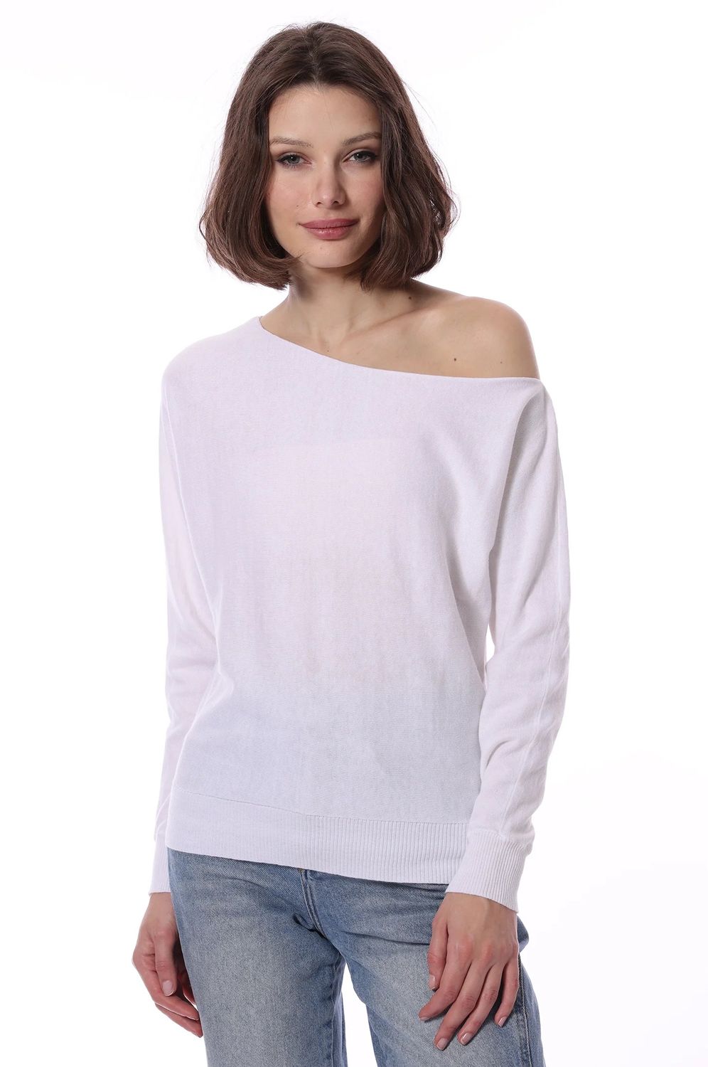 Minnie Rose YR6807 S25, Color: White, Size: S