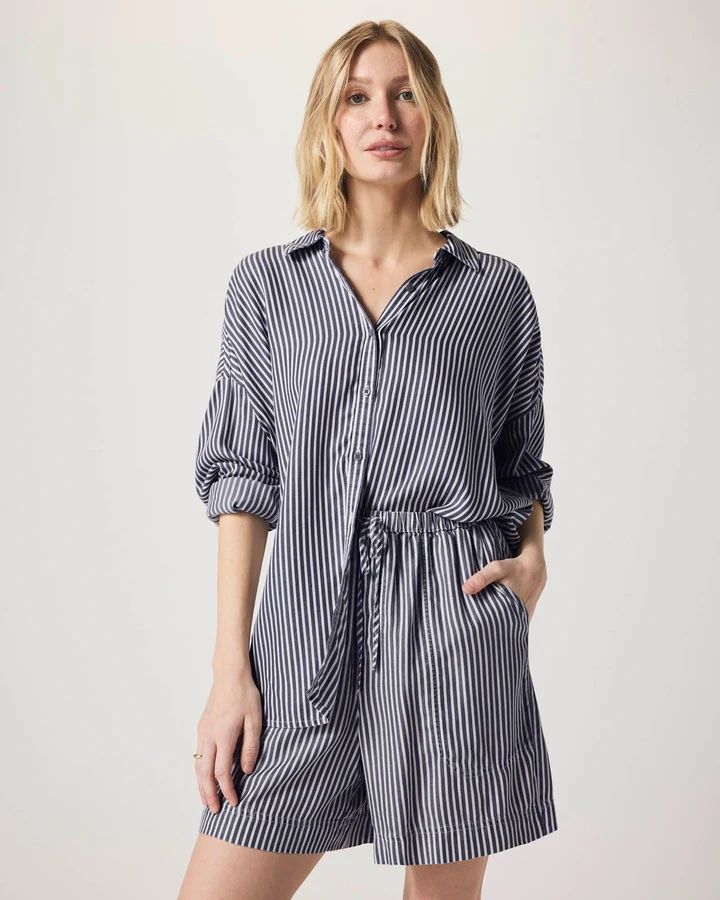 Splendid Ella Stripe Button Down RW4W570SE S25