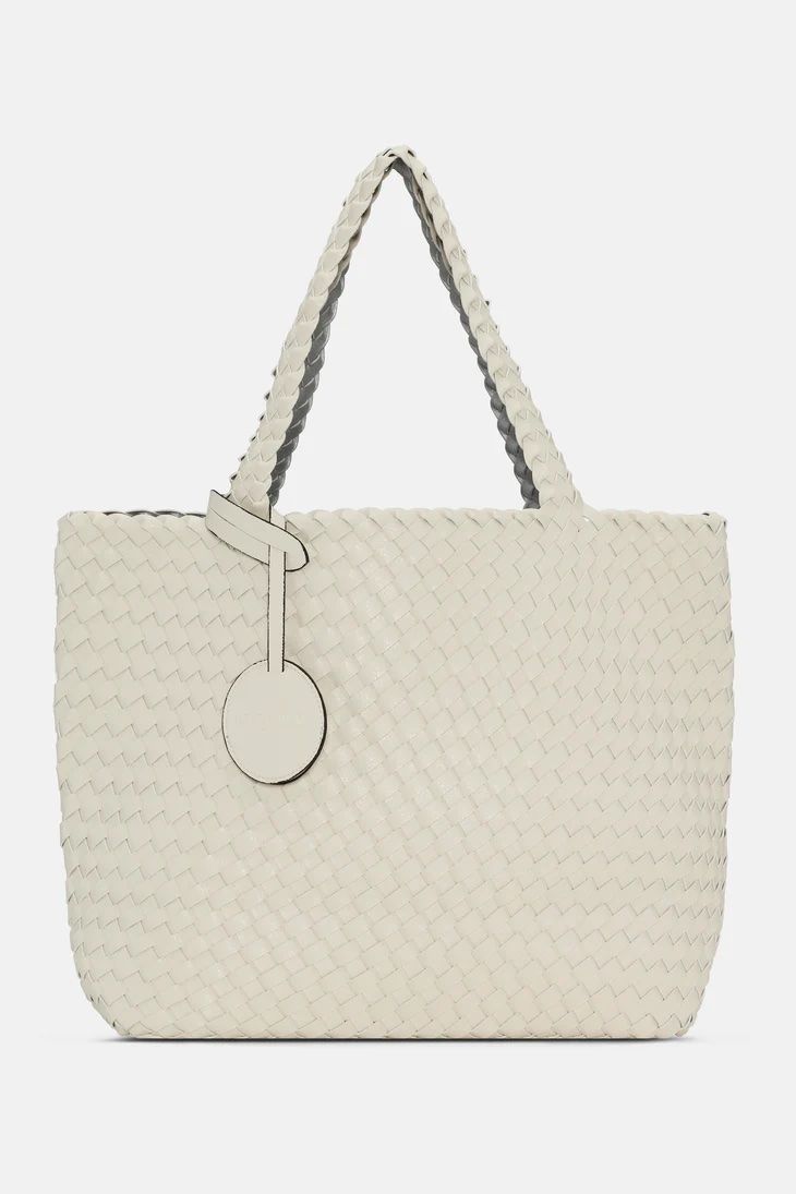 Ilse Jacobsen Shoulder Bag Bag08 S25, Color: Egg White Silver, Size: O\S