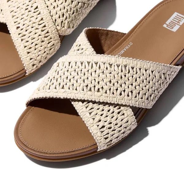 FitFlop Woven Cross Slide S25