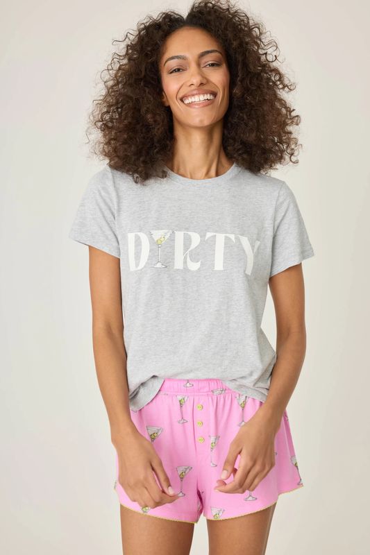 Pj Salvage Playful Prints Short Sleeve T-Shirt RSPLT S25
