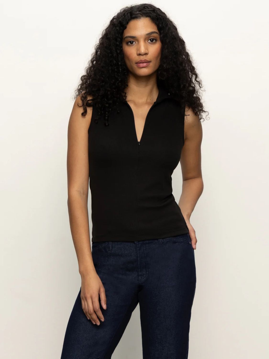 Sanctuary Sleeveless Zip Mock CT4169TE4X F25
