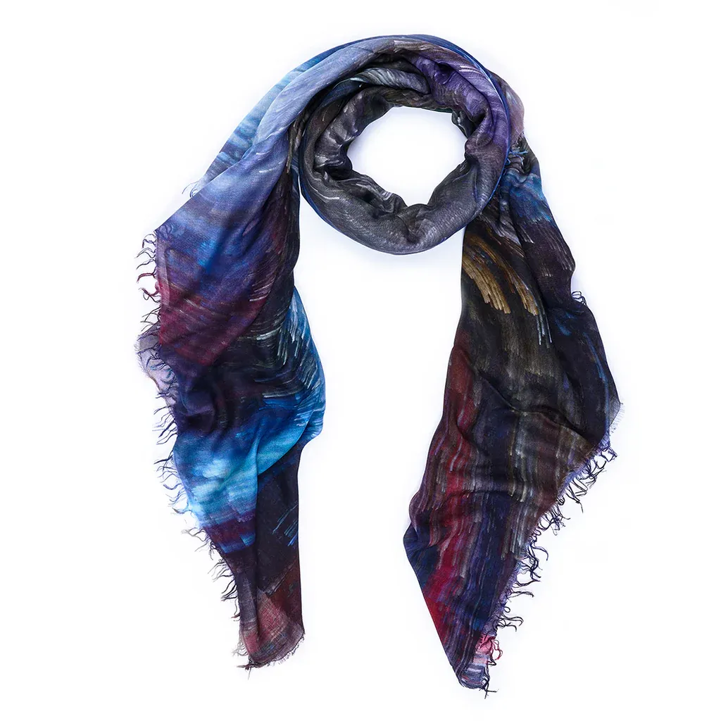 Suzi Roher Cristina Plume Scarf F25