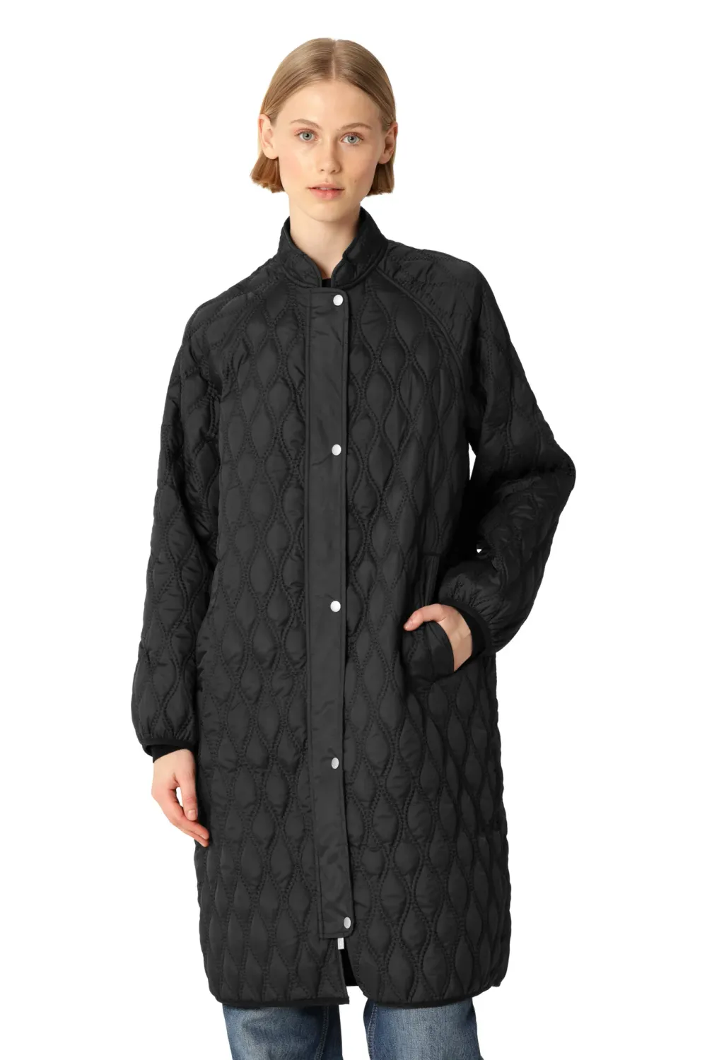 Ilse Jacobsen Long Quilt Jacket AROS05 F25