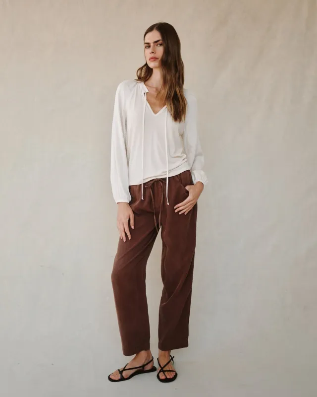 Bella Dahl Raglan Mixed Shirt B2422-722-302 F25