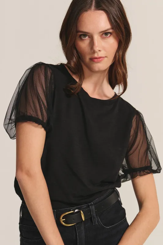 Velvet Cotton Novelty Top Justine07 F25