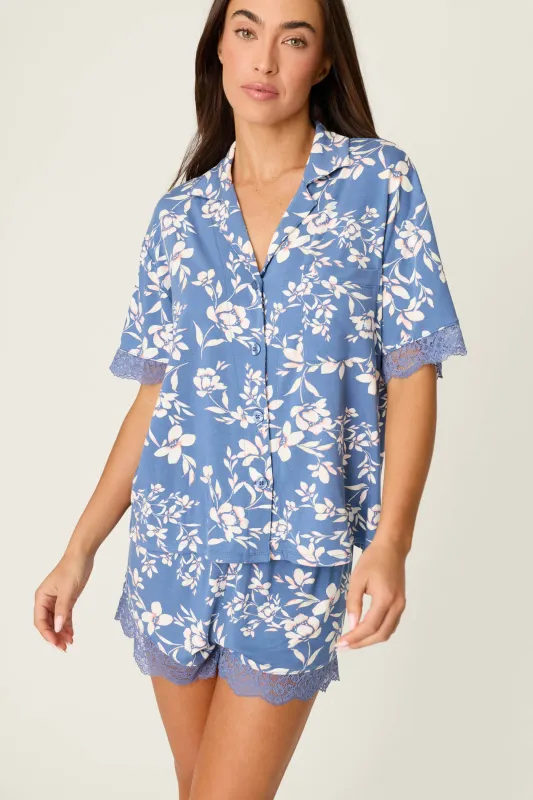 PJ Salvage Flora Dreams Set Top and Shorts RXFDT S26