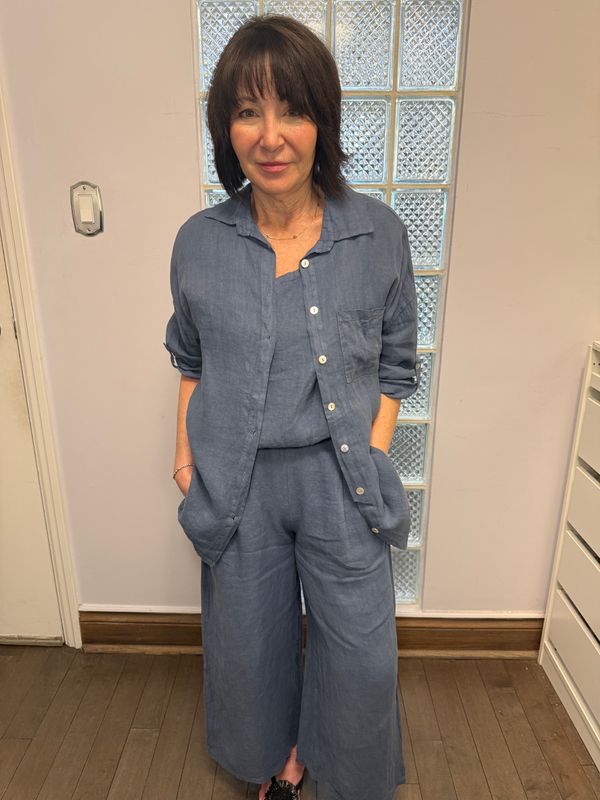 Pistache One Pocket Blouse R-0361 S26