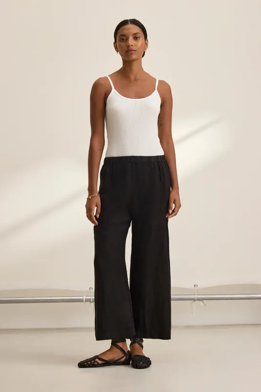 Velvet Woven Linen Pant LOLA03 S26